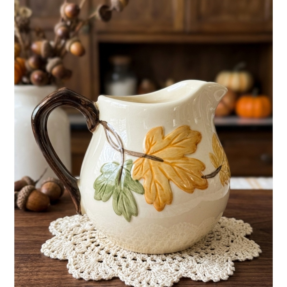 Vintage Franciscan October Creamer - Autumn Leaves - Earthenware